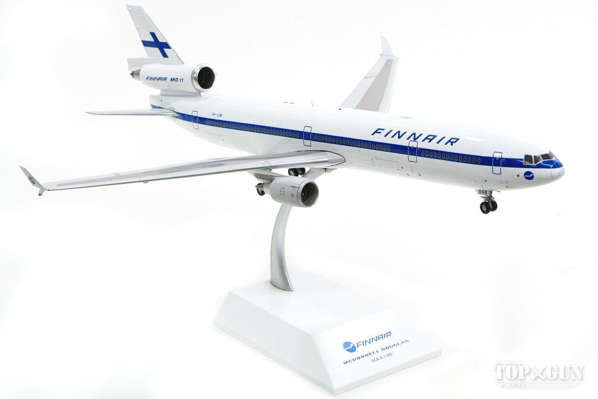 MD-11 Finnair 90s (stand included) OH-LGB 1/200 *Made of metal [XX2293]