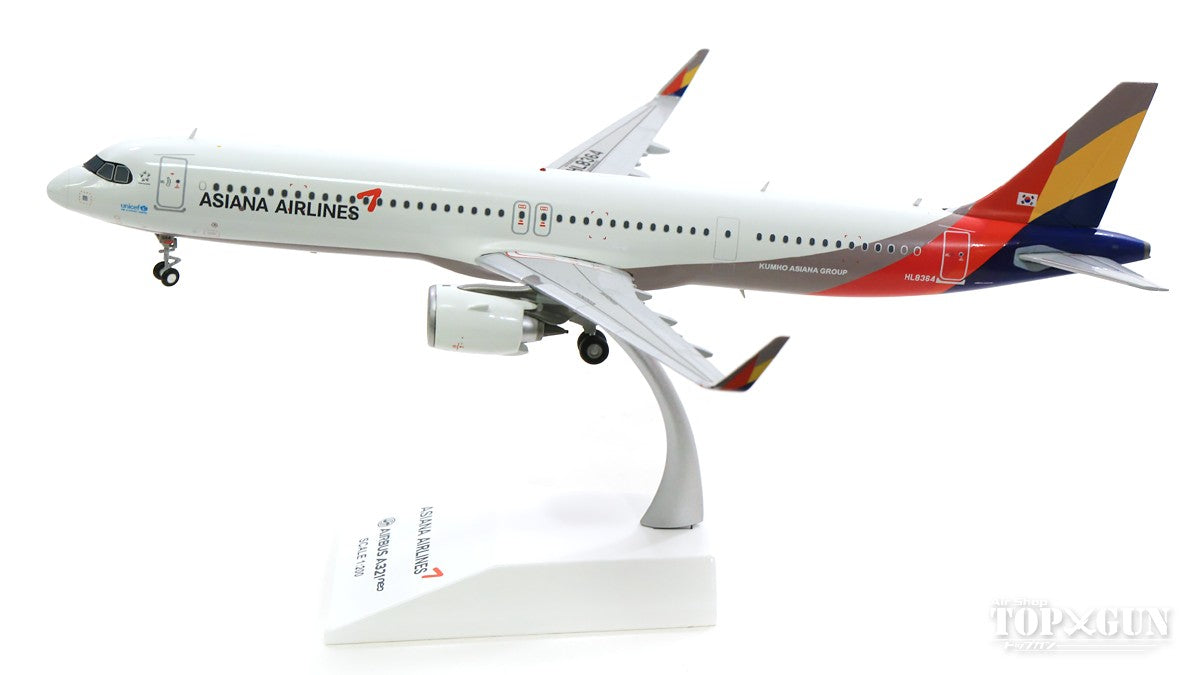 JC Wings A321NEO Asiana Airlines HL8364 With Stand 1/200 [XX2319]