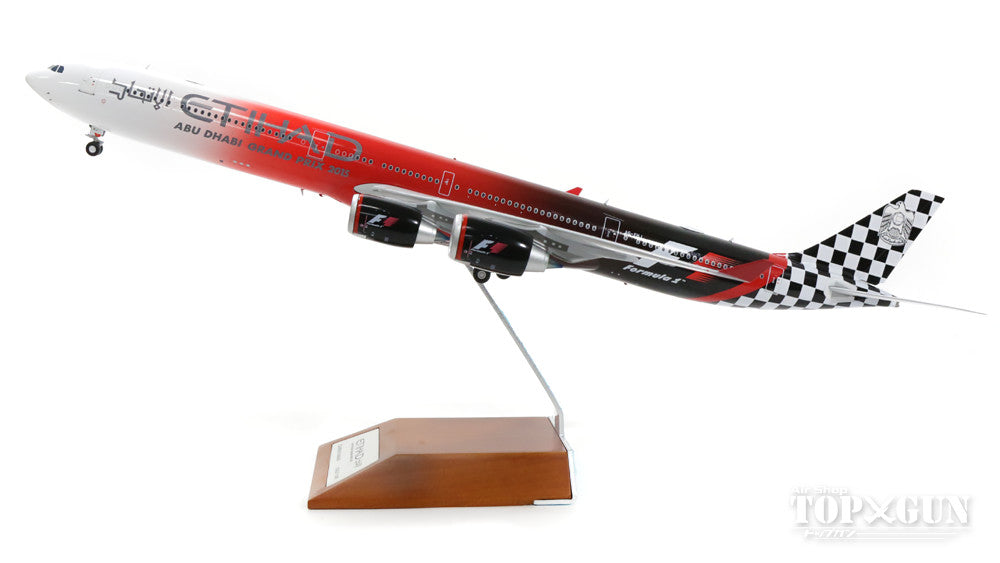 A340-600 Etihad Airways Special Paint "Abu Dhabi F1 Grand Prix" (Stand Included) A6-EHJ 1/200 *Made of metal [XX2332]