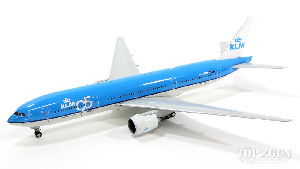 777-200ER KLM Royal Dutch Airlines Special Paint "95th Anniversary" 2014 PH-BQB (Stand Included) 1/200 *Made of Metal [XX2346]