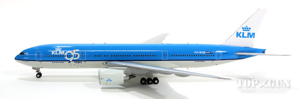 777-200ER KLMオランダ航空 特別塗装 「創業95周年」 14年 PH-BQB (スタンド付属) 1/200 ※金属製 [XX2346]