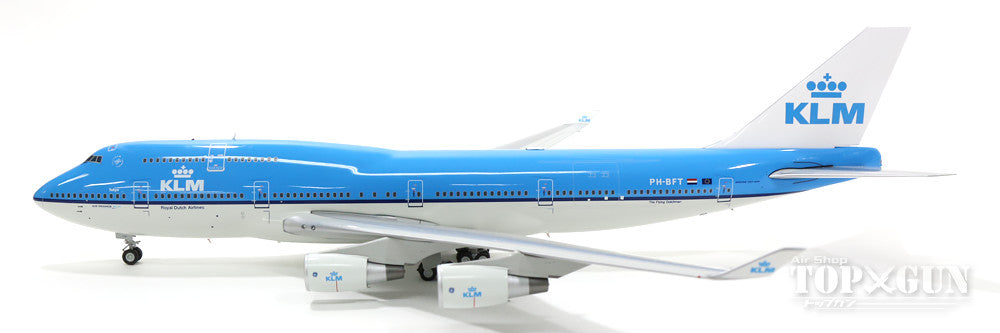 747-400M（貨客混合型） KLMオランダ航空 PH-BFT （スタンド付属） 1/200 ※金属製 [XX2347]