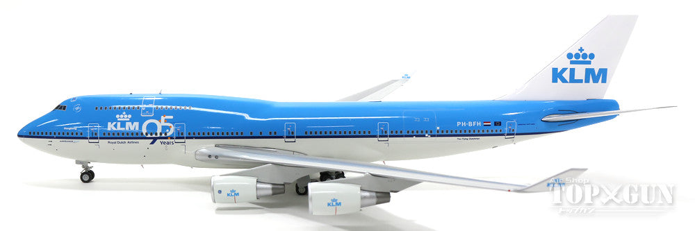 747-400M (passenger/cargo type) KLM Royal Dutch Airlines special livery "95th anniversary of founding" 2014 PH-BFH (stand included) 1/200 *Made of metal [XX2348]