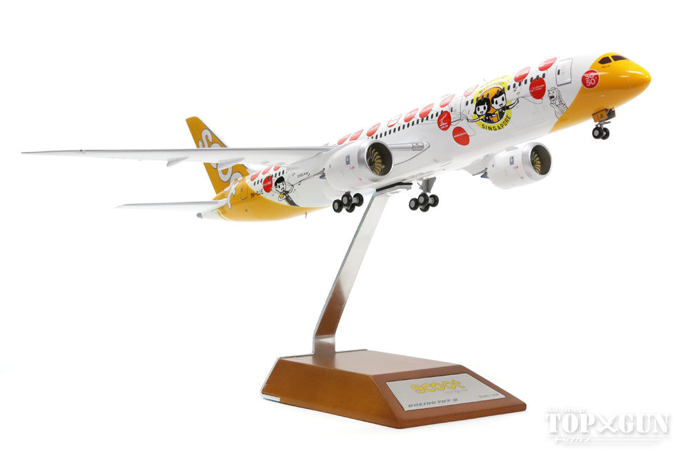 787-9 Scoot Special Paint "Singapore 50th Anniversary" 2015 9V-OJE (stand included) 1/200 *Made of metal [XX2361]