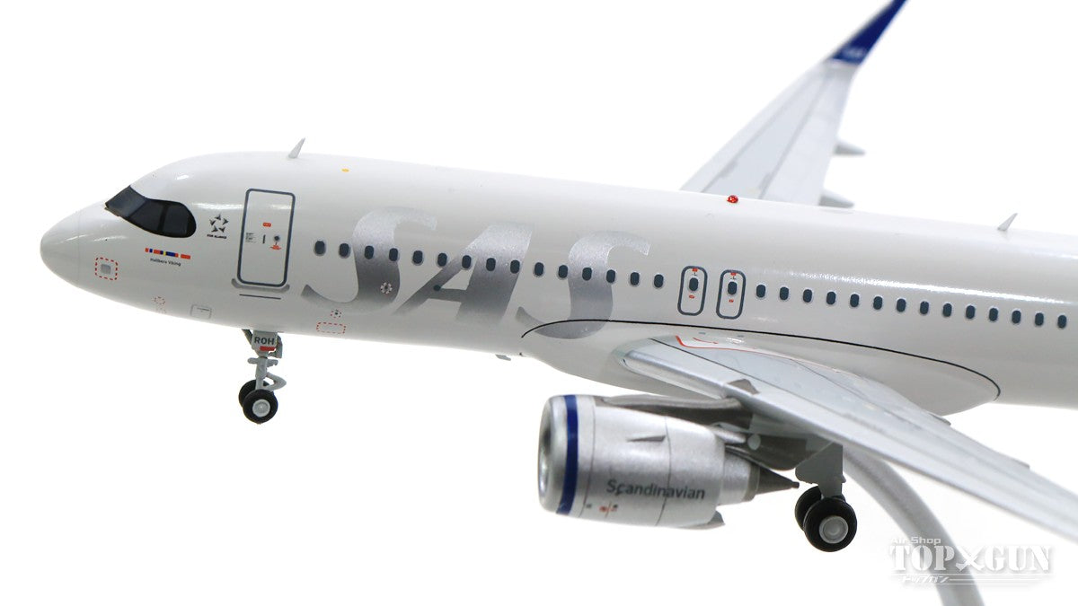 JC Wings A320neo SAS スカンジナビア航空 新塗装 SE-ROH With Stand 1