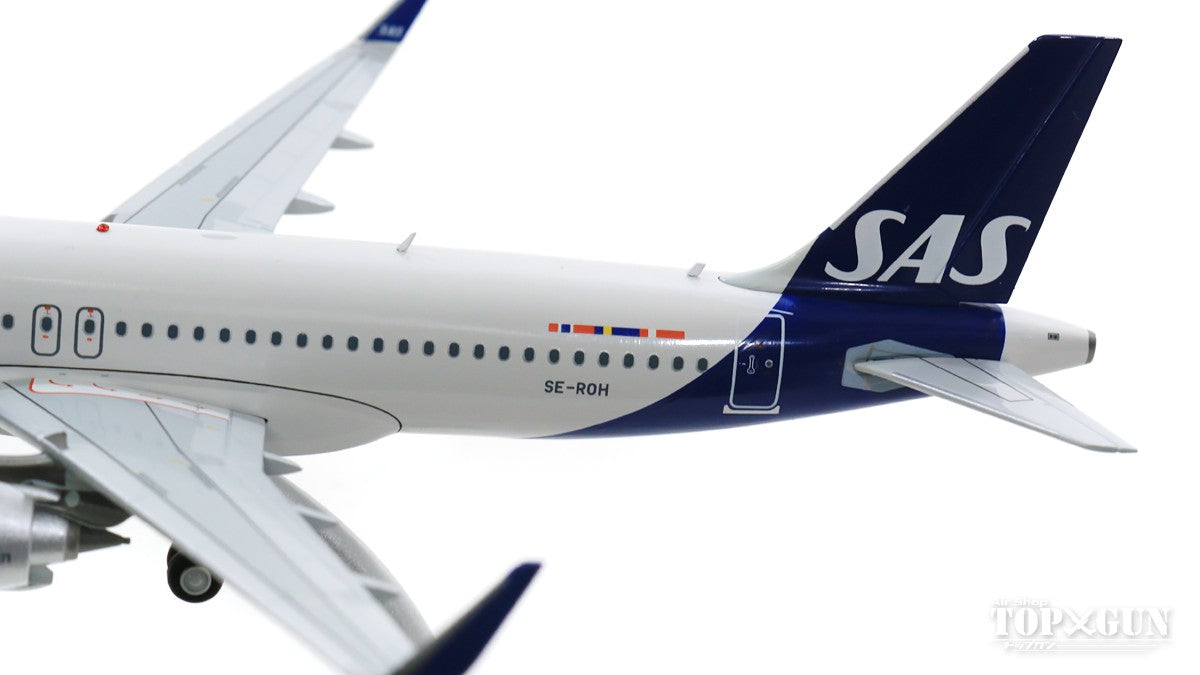 JC Wings A320neo SAS スカンジナビア航空 新塗装 SE-ROH With Stand 1