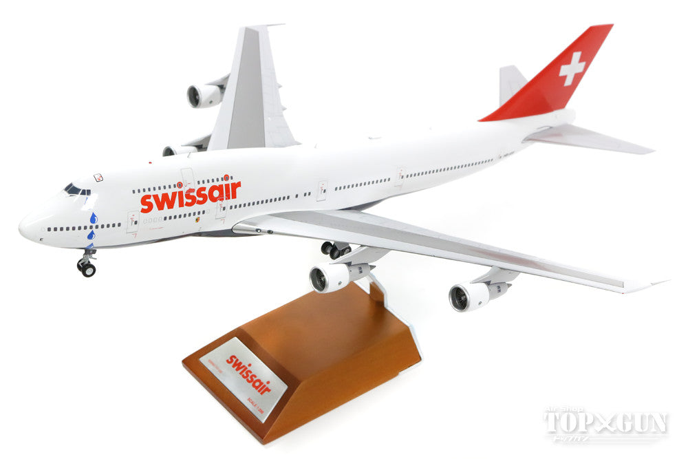 747-300 Swissair special paint final flight "Farewell" 2000 HB-IGE (stand included) 1/200 *Made of metal [XX2400]