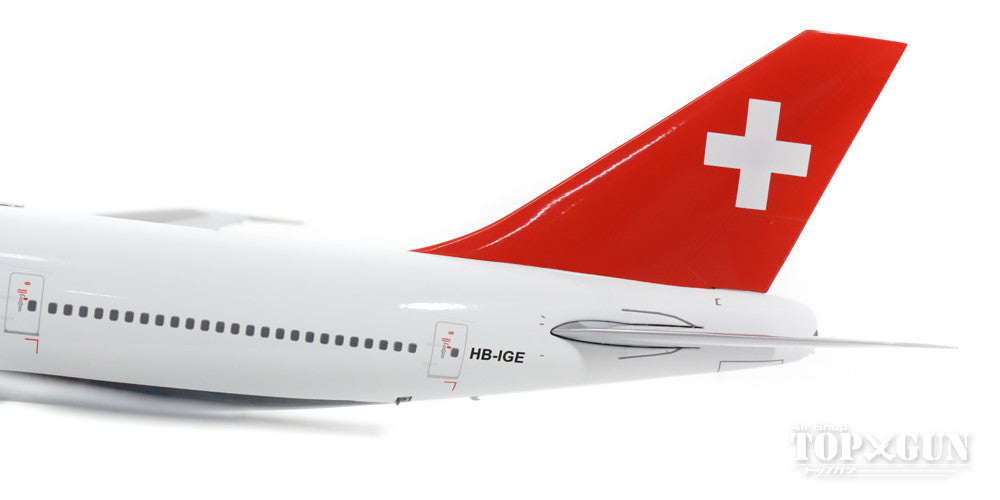 747-300 Swissair special paint final flight "Farewell" 2000 HB-IGE (stand included) 1/200 *Made of metal [XX2400]