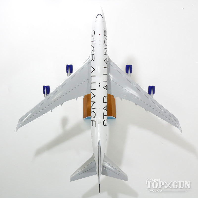 747-400 United Airlines special paint "Star Alliance" 2010s N121UA (stand included) 1/200 *Made of metal [XX2408]