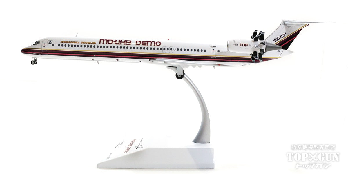 MD-81 マクダネル・ダグラス社 アンダクテッドファン（UDF）試験機 （スタンド付属） 88年 N980DC 1/200 ※金属製 [XX2433]