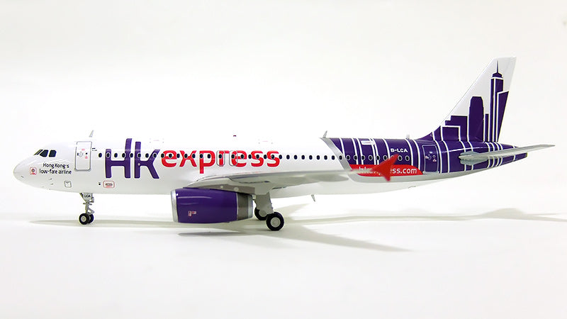 JC Wings A320 Hong Kong Express Airlines (with stand) 1/200