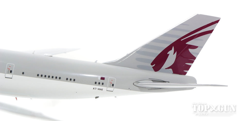 747-8 (BBJ Boeing Business Jet) Qatar AmiRifle VIP aircraft A7-HHE (stand included) 1/200 *Made of metal [XX2490]