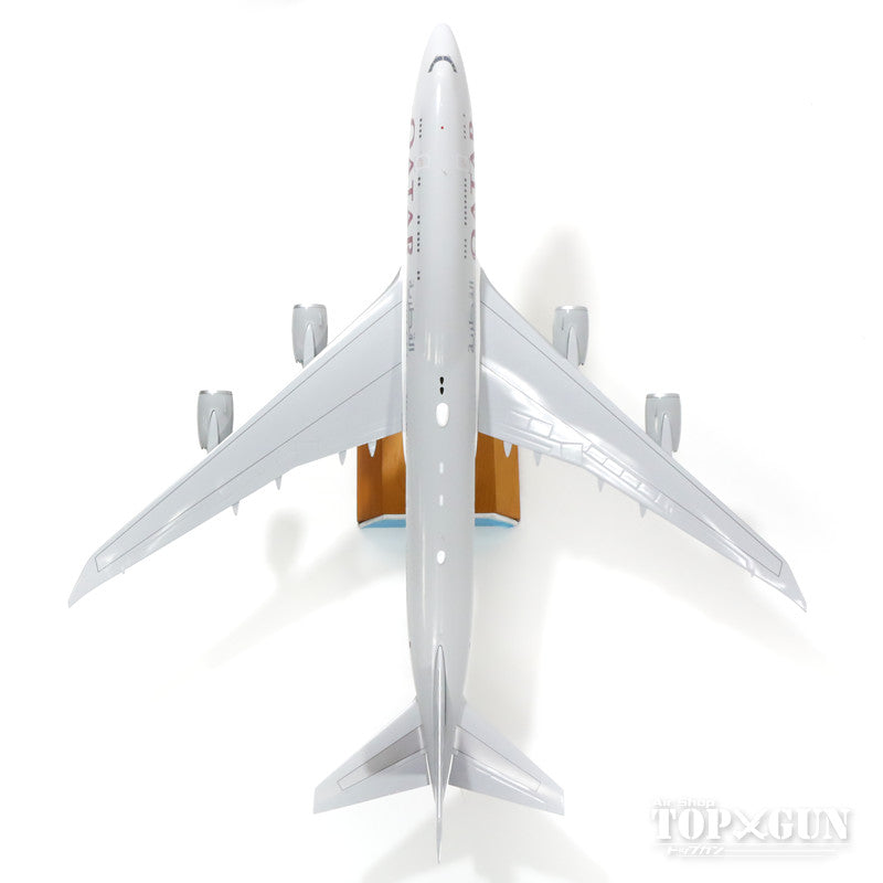 747-8 (BBJ Boeing Business Jet) Qatar AmiRifle VIP aircraft A7-HHE (stand included) 1/200 *Made of metal [XX2490]