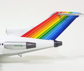 727-100 トランスブラジル航空 80年代 緑色 PT-TYQ 1/200 [JC2598(XX2598)]