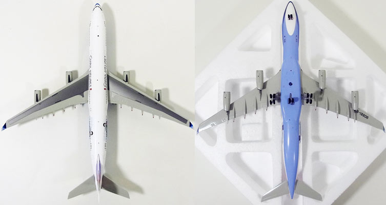 A340-300 チャイナ・エアライン（中華航空） 特別塗装 「クライメイト・モニタリング」 B-18806 1/200 [XX2664]