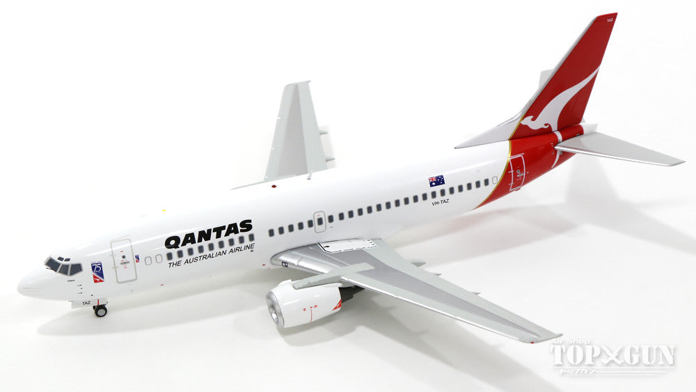 737-300 Qantas 90s VH-TAZ (stand included) 1/200 *Made of metal [XX2693]