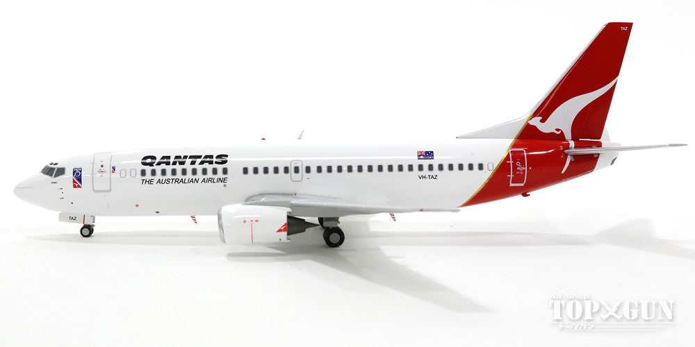 737-300 Qantas 90s VH-TAZ (stand included) 1/200 *Made of metal [XX2693]