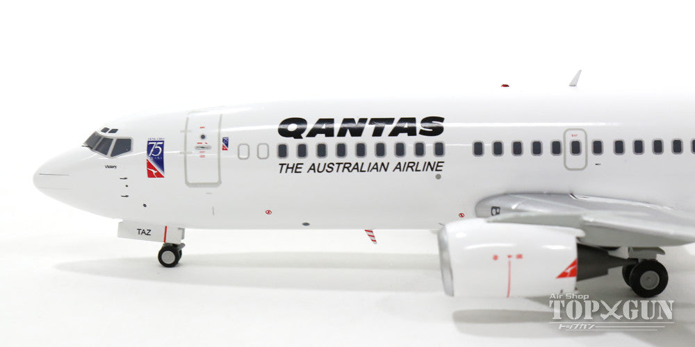 737-300 Qantas 90s VH-TAZ (stand included) 1/200 *Made of metal [XX2693]