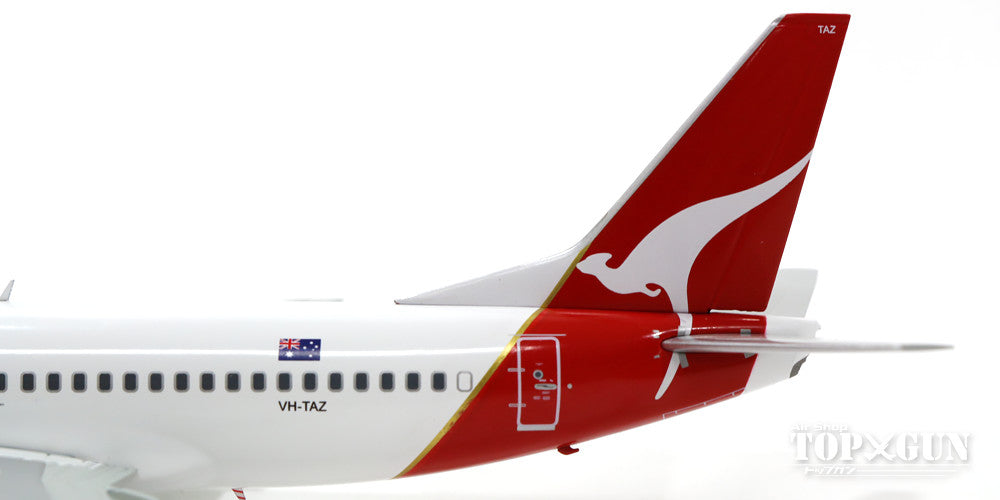 737-300 Qantas 90s VH-TAZ (stand included) 1/200 *Made of metal [XX2693]