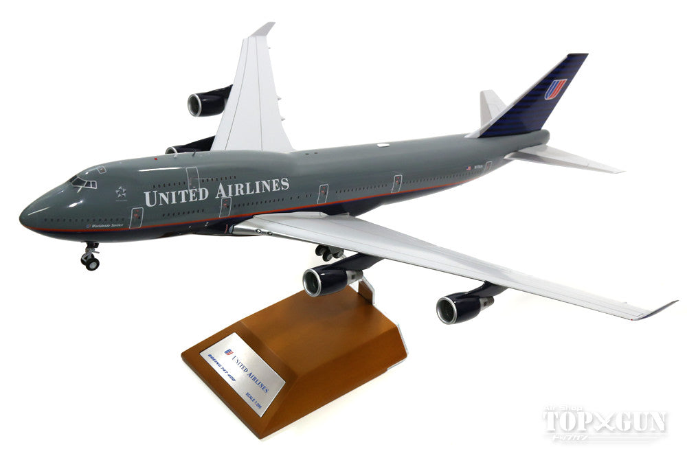 747-400 United Airlines 00s N178UA "Battleship" 1/200 *Made of metal [XX2744]