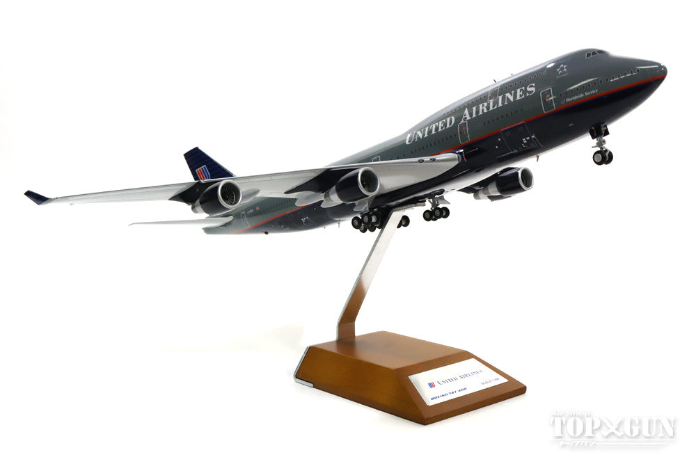 747-400 United Airlines 00s N178UA "Battleship" 1/200 *Made of metal [XX2744]