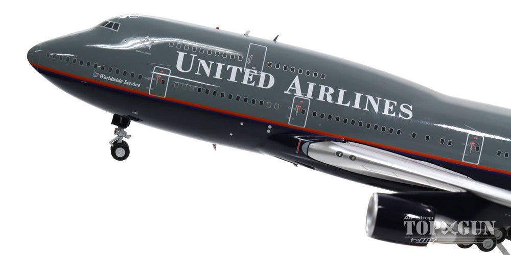 747-400 United Airlines 00s N178UA "Battleship" 1/200 *Made of metal [XX2744]