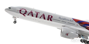 777-300ER カタール航空 特別塗装 「FCバルセロナ」 A7-BAE (スタンド付属) 1/200 ※金属製 [XX2757]