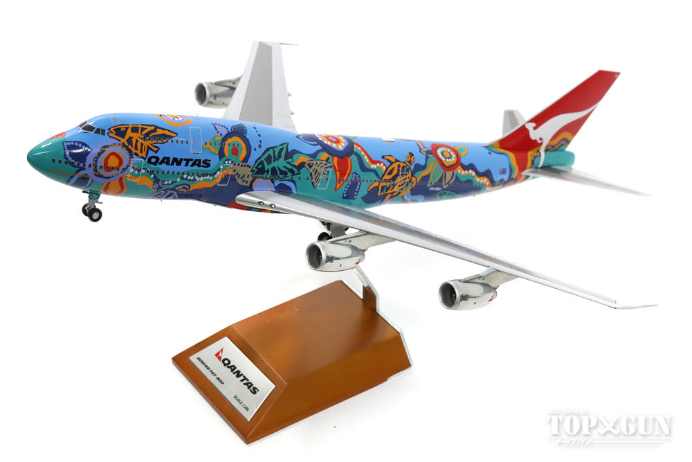 747-300 Qantas special livery "Naranji Dreaming" 00s VH-EBU 1/200 *Made of metal [XX2791]