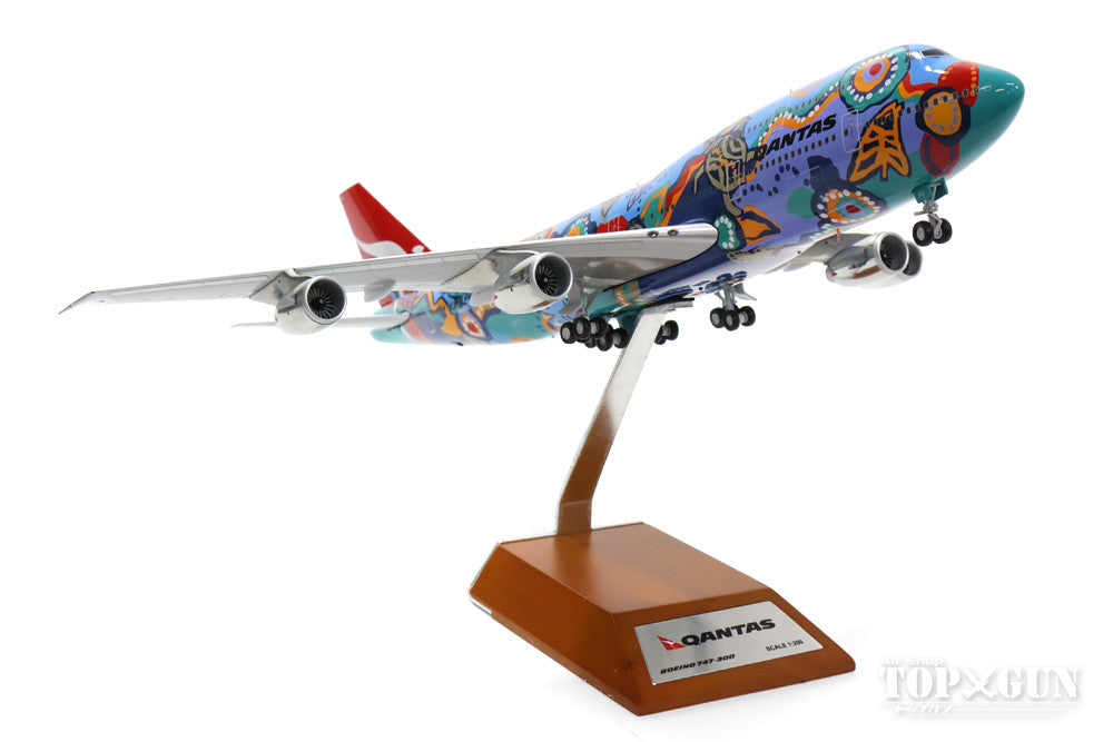 747-300 Qantas special livery "Naranji Dreaming" 00s VH-EBU 1/200 *Made of metal [XX2791]