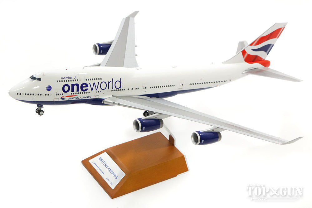 747-400 British Airways special livery "One World" livery G-CIVK 1/200 *Made of metal [XX2855]