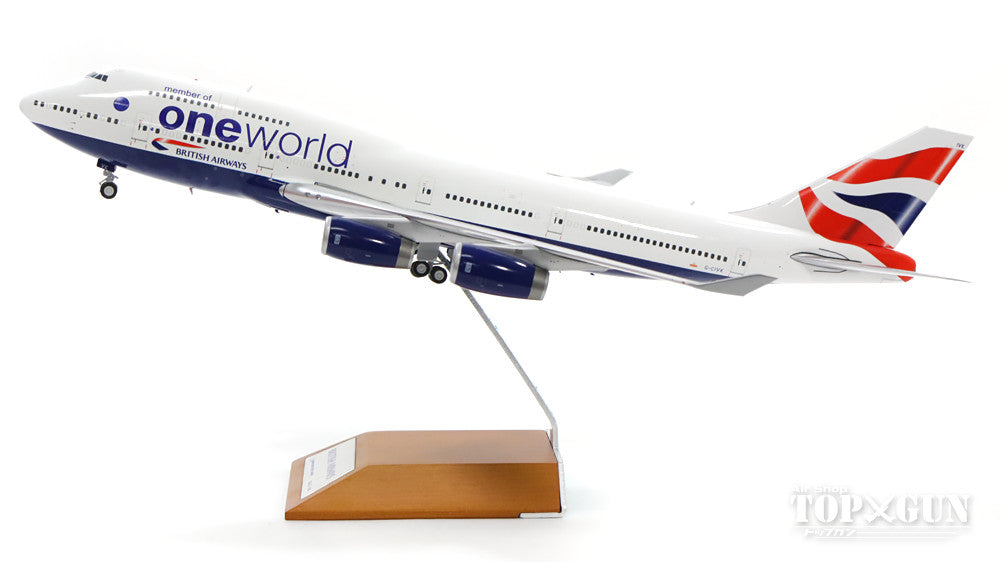 747-400 British Airways special livery "One World" livery G-CIVK 1/200 *Made of metal [XX2855]