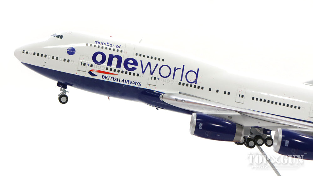 747-400 British Airways special livery "One World" livery G-CIVK 1/200 *Made of metal [XX2855]