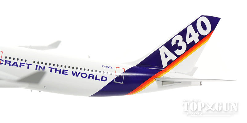 A340-500 Airbus house color 00s F-WWTE (stand included) 1/200 *Made of metal [XX2864]