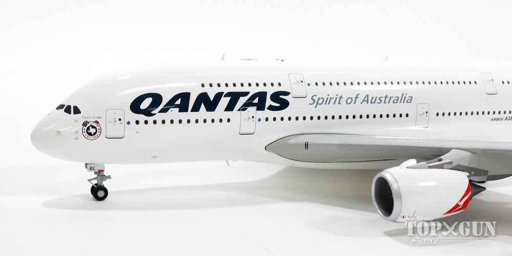 A380 Qantas Special Paint "G'day Texas" VH-OQL (Stand Included) 1/200 *Made of Metal [XX2876]