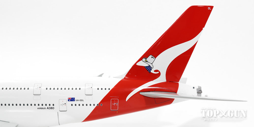 A380 Qantas Special Paint "G'day Texas" VH-OQL (Stand Included) 1/200 *Made of Metal [XX2876]