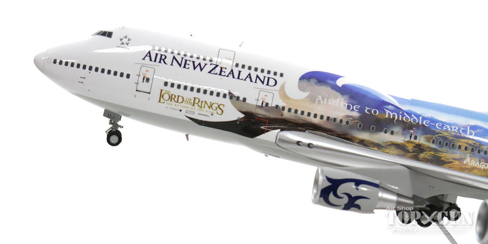 747-400 Air New Zealand special paint 2003 ZK-SUJ (stand included) 1/200 *Made of metal [XX2925]