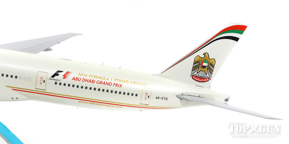 777-300ER Etihad Airways A6-ETQ (stand included) 1/200 *Made of metal [XX2960]