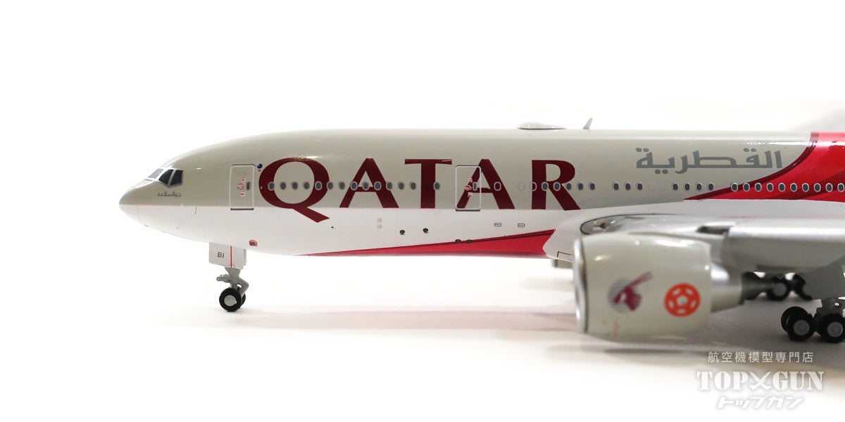 777-200LR Qatar Airways Special Paint "World Cup 2002" (Flaps Down Fixed) A7-BBI 1/400 [XX40011A]