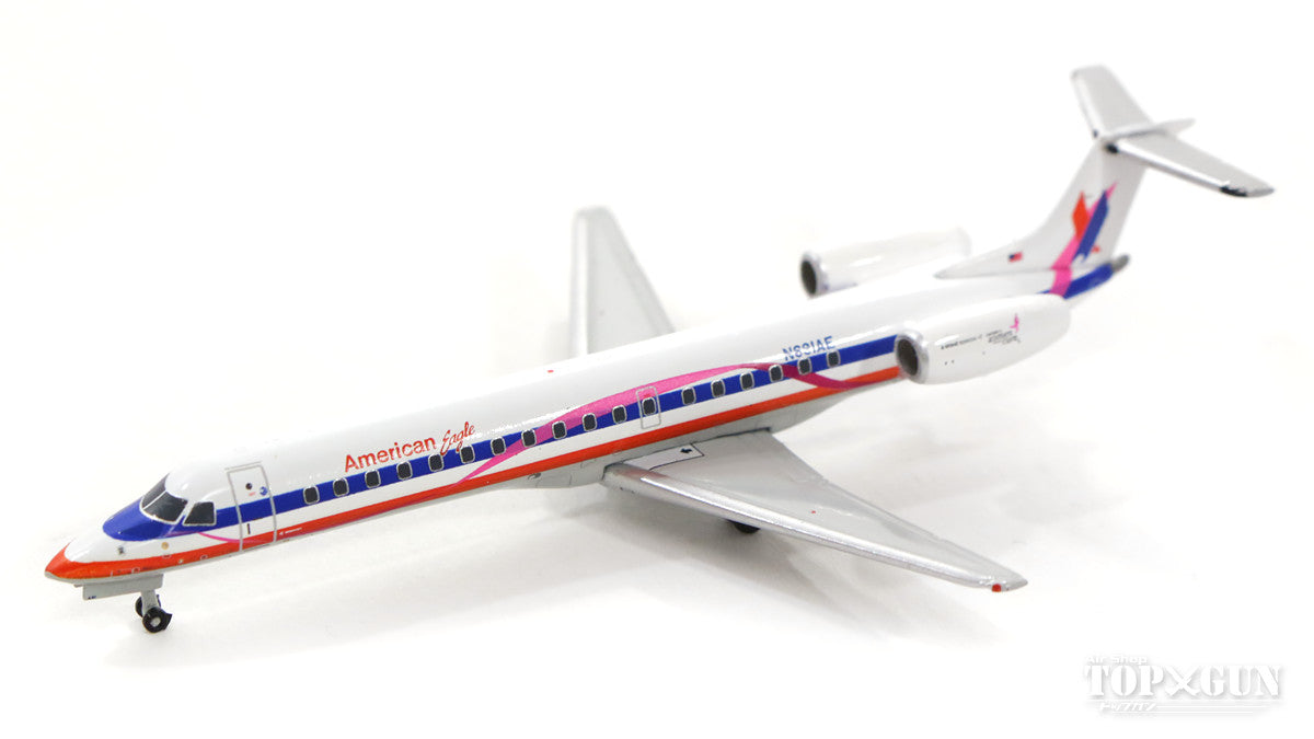 Embraer ERJ-145LR American Eagle "Pink Ribbon" N691AE 1/400 [XX4016]