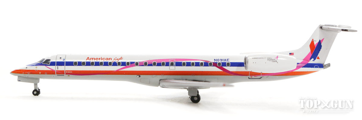 Embraer ERJ-145LR American Eagle "Pink Ribbon" N691AE 1/400 [XX4016]