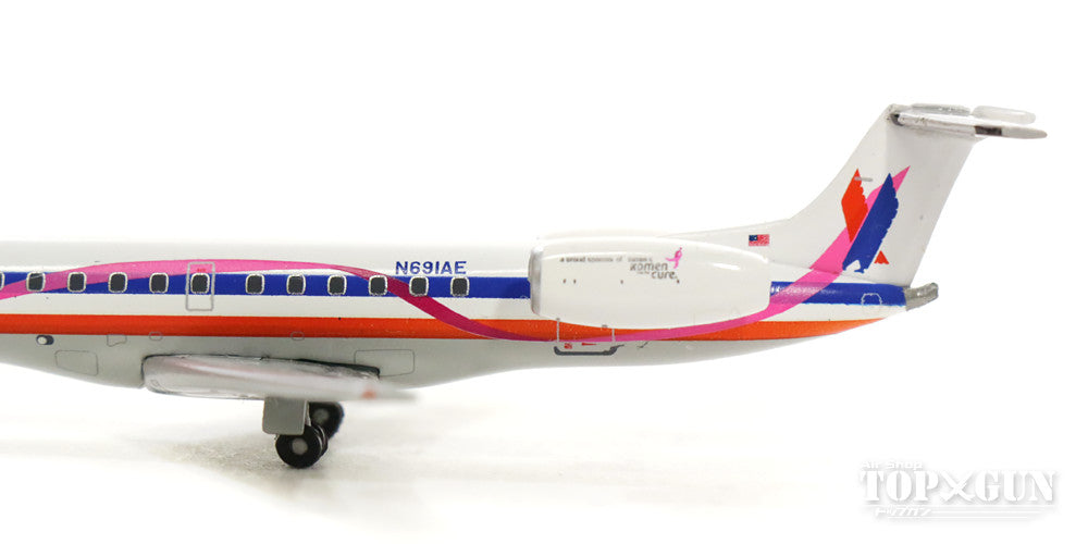 Embraer ERJ-145LR American Eagle "Pink Ribbon" N691AE 1/400 [XX4016]