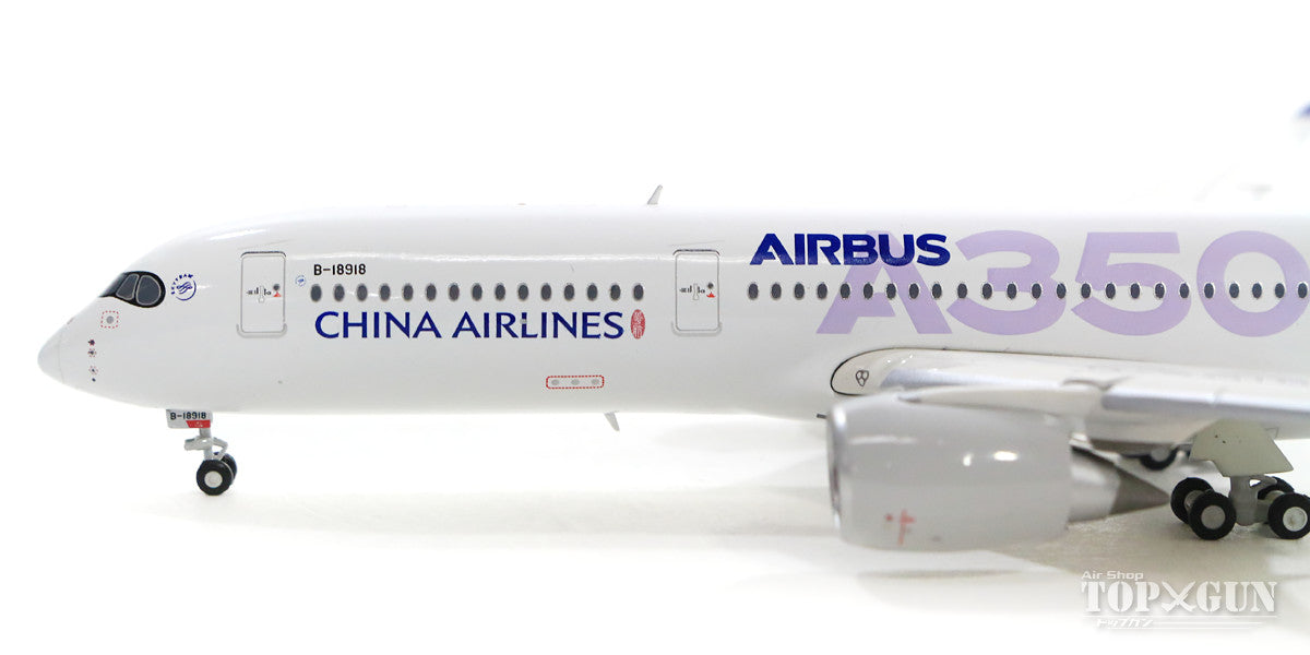 A350-900XWB China Airlines "Carbon Fiber" B-18918 *Flaps down 1/400 [XX4032A]