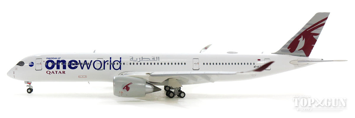 JC Wings A350-900XWB カタール航空 「OneWorld」 A7-ALZ ※フラップ