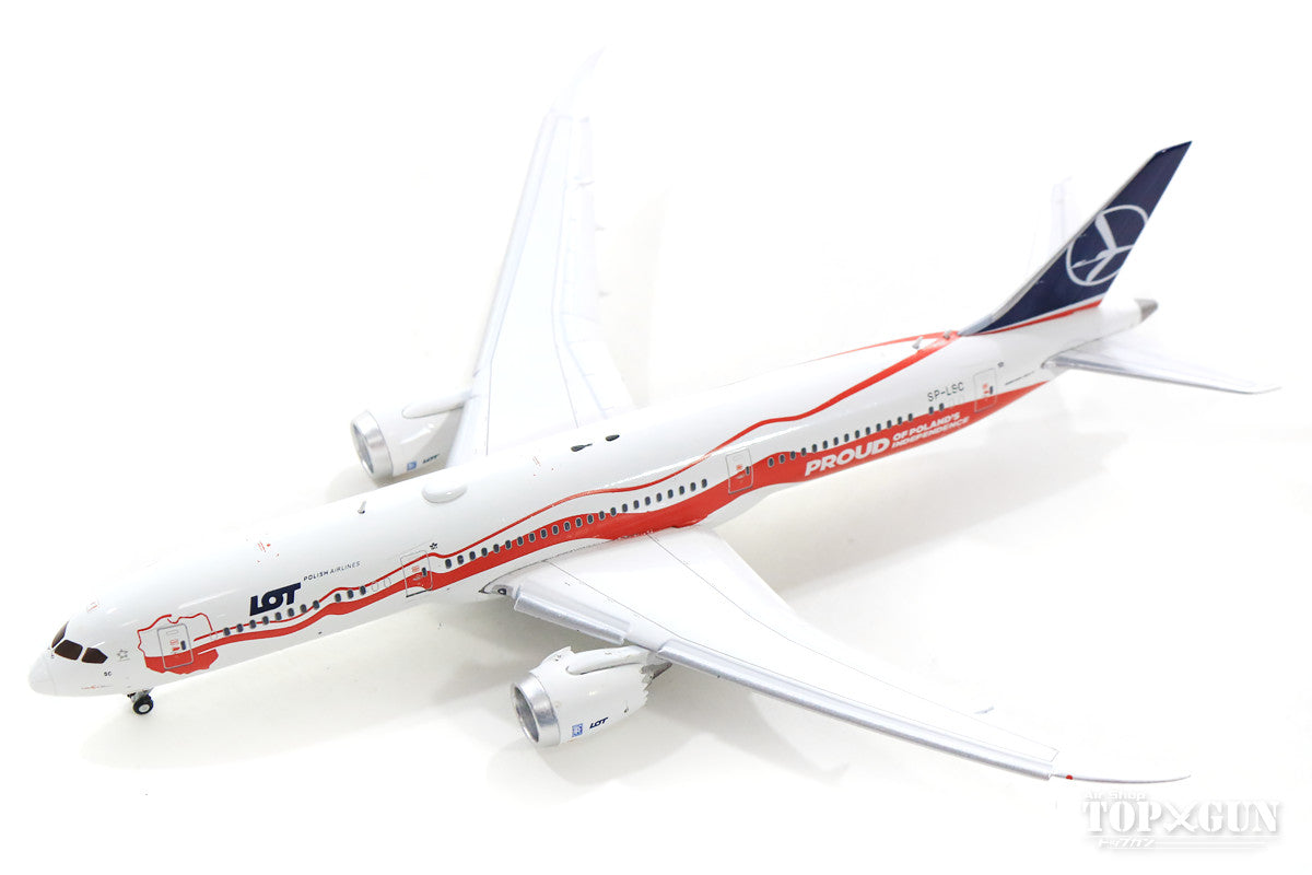 787-9 LOT Polish Airlines Special Paint "Proud of Poland's Independence" SP-LSC *Flaps down 1/400 [XX4062A]