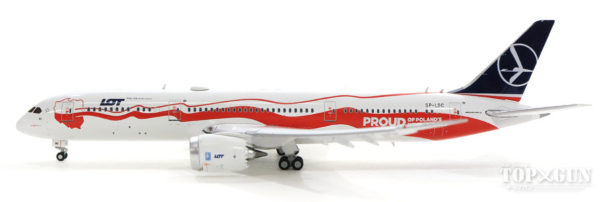 787-9 LOT Polish Airlines Special Paint "Proud of Poland's Independence" SP-LSC *Flaps down 1/400 [XX4062A]