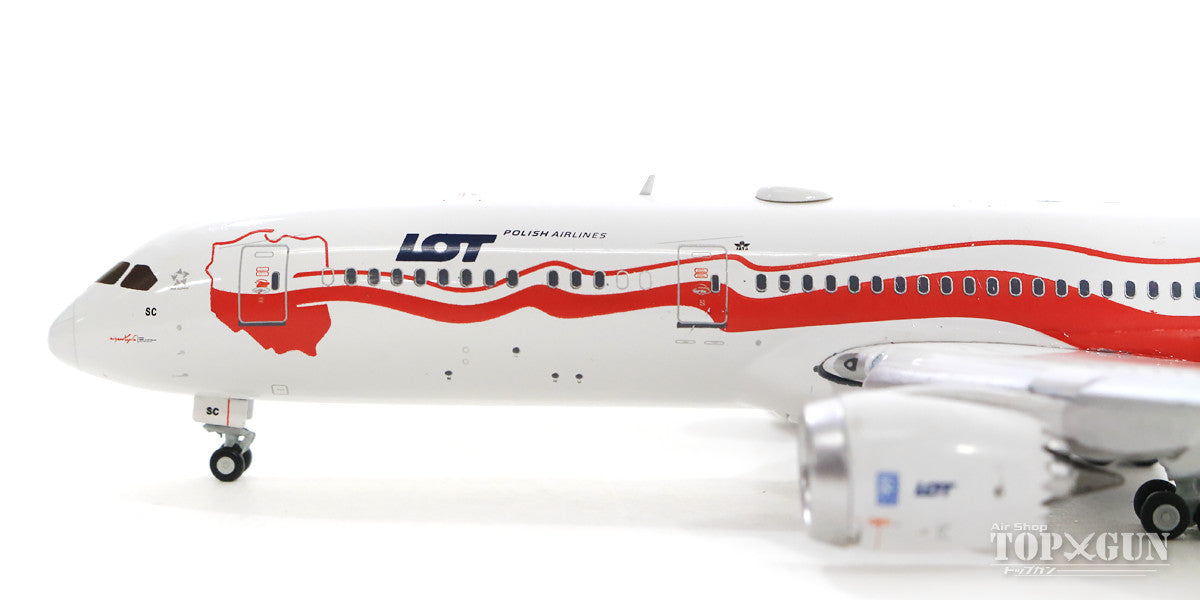 787-9 LOT Polish Airlines Special Paint "Proud of Poland's Independence" SP-LSC *Flaps down 1/400 [XX4062A]