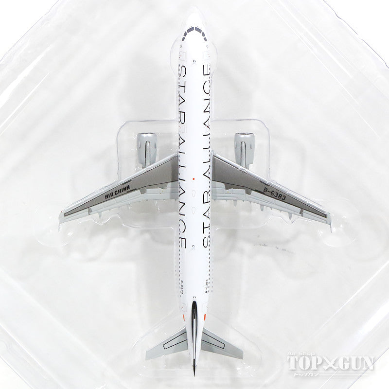 A321 中国国際航空(エアチャイナ) 特別塗装 「スターアライアンス」 B-6383 With Antenna 1/400 [XX4070]