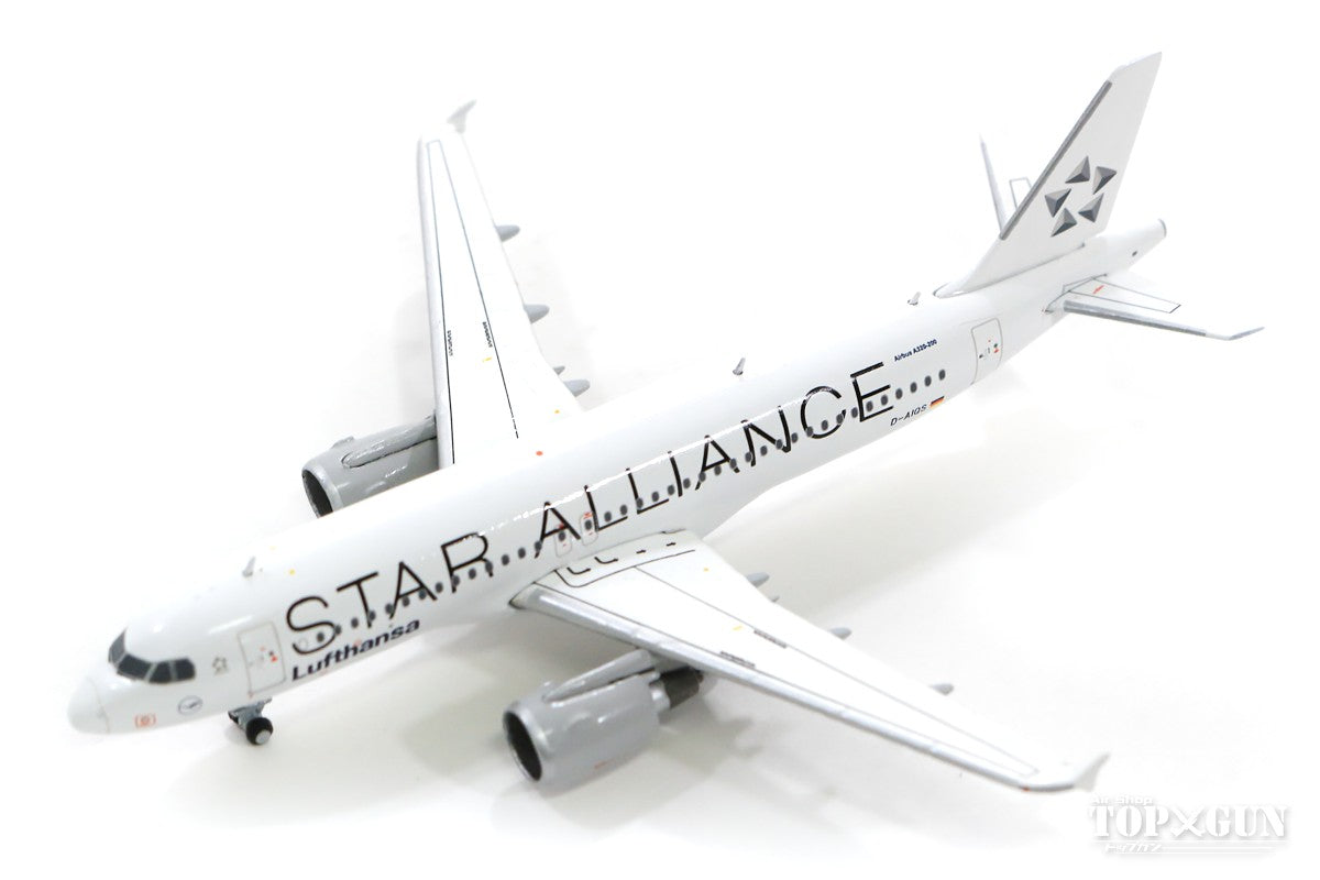 A320 Lufthansa Special Paint "Star Alliance" D-AIQS With Antenna 1/400 [XX4075]