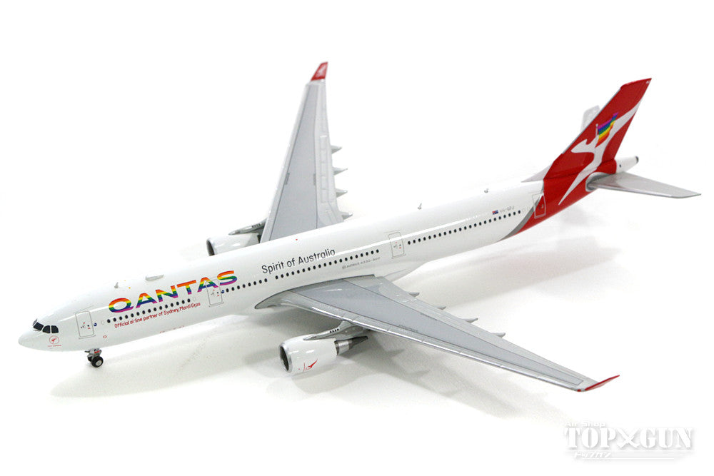 A330-300 Qantas New Paint Rainbow Logo VH-QPJ 1/400 [XX4105]