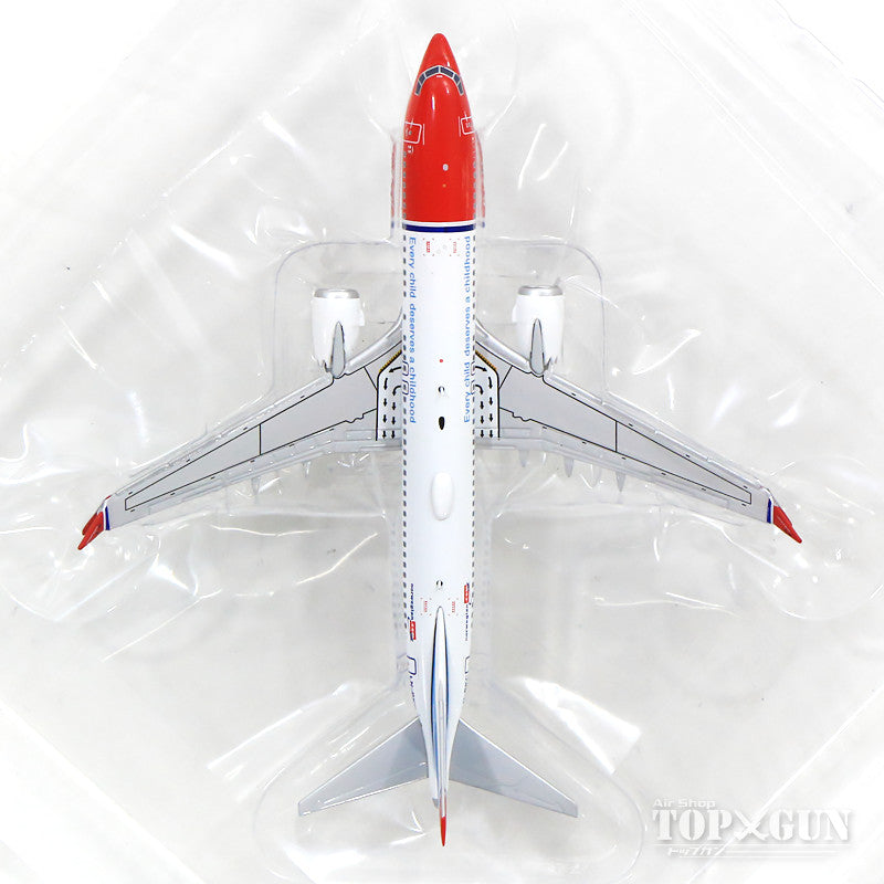 [WEB-only special price] 737 MAX 8 Norwegian Air Shuttle "UNICEF Livery" LN-BKC With Antenna 1/400 [XX4150]